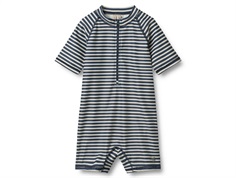 Wheat swimsuit Cas indigo stripes